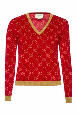 Logo-embroidered sweater, zdjęcie 1 Logo-embroidered sweater od Gucci